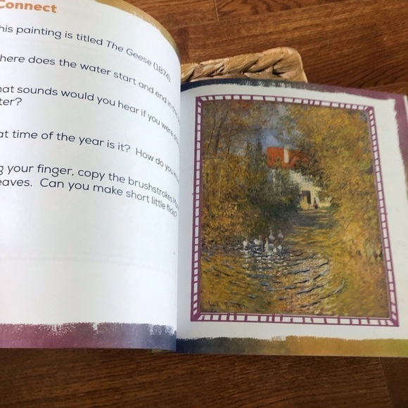 Meet Claude Monet Paperback Artist book for Kids - Picture 3 of 6